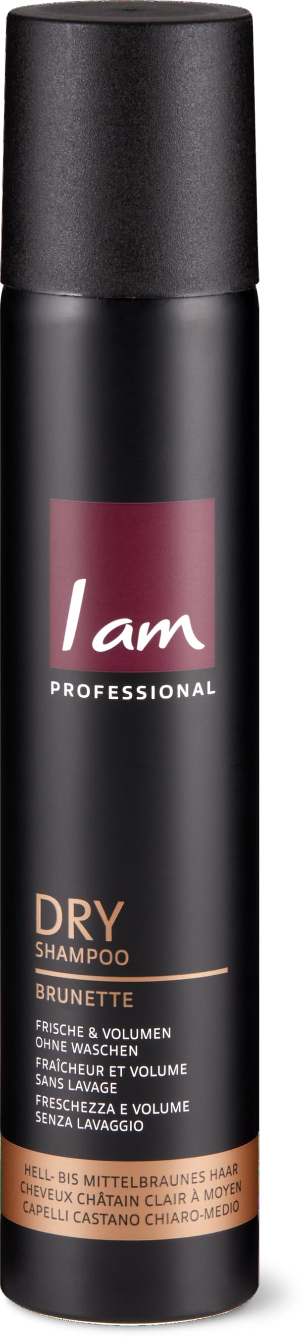 Trockenshampoo Brunette hell-bis mittelbraunes Haar